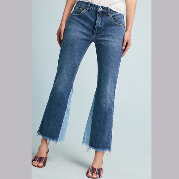 🆕NWT Anthropologie Pilcro High-Rise Flare Jeans - Picture 5 of 17